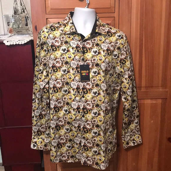 Suslo Couture Other - Men’s Suslo Couture Designer Shirt size XXL New